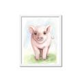 Picture of Farm Pig _GroupedProduct_Rectangle_Portrait_Mini_ _GroupedProduct_Rectangle_Portrait_Framed_Matted_