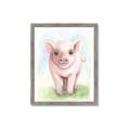 Picture of Farm Pig _GroupedProduct_Rectangle_Portrait_Mini_ _GroupedProduct_Rectangle_Portrait_Framed_Matted_