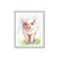Picture of Farm Pig _GroupedProduct_Rectangle_Portrait_Mini_ _GroupedProduct_Rectangle_Portrait_Framed_Matted_