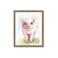 Picture of Farm Pig _GroupedProduct_Rectangle_Portrait_Mini_ _GroupedProduct_Rectangle_Portrait_Framed_Matted_