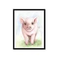 Picture of Farm Pig _GroupedProduct_Rectangle_Portrait_Mini_ _GroupedProduct_Rectangle_Portrait_Framed_Matted_