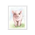 Picture of Farm Pig _GroupedProduct_Rectangle_Portrait_Mini_ _GroupedProduct_Rectangle_Portrait_Framed_Matted_