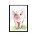 Picture of Farm Pig _GroupedProduct_Rectangle_Portrait_Mini_ _GroupedProduct_Rectangle_Portrait_Framed_Matted_