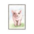 Picture of Farm Pig _GroupedProduct_Rectangle_Portrait_Mini_ _GroupedProduct_Rectangle_Portrait_Framed_Matted_