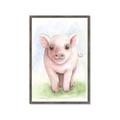 Picture of Farm Pig _GroupedProduct_Rectangle_Portrait_Mini_ _GroupedProduct_Rectangle_Portrait_Framed_Matted_