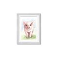 Picture of Farm Pig _GroupedProduct_Rectangle_Portrait_Mini_ _GroupedProduct_Rectangle_Portrait_Framed_Matted_