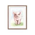Picture of Farm Pig _GroupedProduct_Rectangle_Portrait_Mini_ _GroupedProduct_Rectangle_Portrait_Framed_Matted_