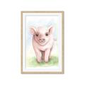 Picture of Farm Pig _GroupedProduct_Rectangle_Portrait_Mini_ _GroupedProduct_Rectangle_Portrait_Framed_Matted_