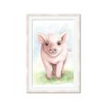 Picture of Farm Pig _GroupedProduct_Rectangle_Portrait_Mini_ _GroupedProduct_Rectangle_Portrait_Framed_Matted_