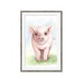 Picture of Farm Pig _GroupedProduct_Rectangle_Portrait_Mini_ _GroupedProduct_Rectangle_Portrait_Framed_Matted_