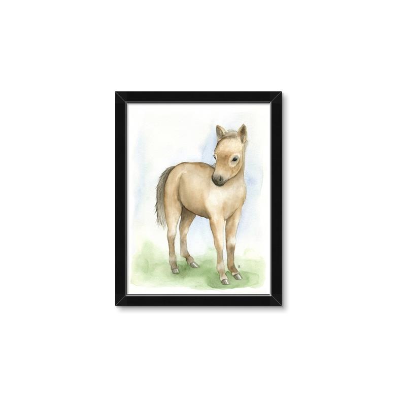 Picture of Farm Horse _GroupedProduct_Rectangle_Portrait_Mini_ _GroupedProduct_Rectangle_Portrait_Framed_Matted_