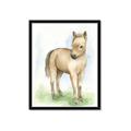 Picture of Farm Horse _GroupedProduct_Rectangle_Portrait_Mini_ _GroupedProduct_Rectangle_Portrait_Framed_Matted_