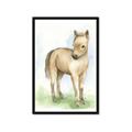 Picture of Farm Horse _GroupedProduct_Rectangle_Portrait_Mini_ _GroupedProduct_Rectangle_Portrait_Framed_Matted_