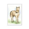 Picture of Farm Horse _GroupedProduct_Rectangle_Portrait_Mini_ _GroupedProduct_Rectangle_Portrait_Framed_Matted_