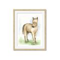 Picture of Farm Horse _GroupedProduct_Rectangle_Portrait_Mini_ _GroupedProduct_Rectangle_Portrait_Framed_Matted_