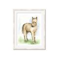 Picture of Farm Horse _GroupedProduct_Rectangle_Portrait_Mini_ _GroupedProduct_Rectangle_Portrait_Framed_Matted_