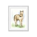 Picture of Farm Horse _GroupedProduct_Rectangle_Portrait_Mini_ _GroupedProduct_Rectangle_Portrait_Framed_Matted_