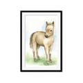 Picture of Farm Horse _GroupedProduct_Rectangle_Portrait_Mini_ _GroupedProduct_Rectangle_Portrait_Framed_Matted_