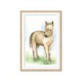 Picture of Farm Horse _GroupedProduct_Rectangle_Portrait_Mini_ _GroupedProduct_Rectangle_Portrait_Framed_Matted_