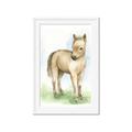 Picture of Farm Horse _GroupedProduct_Rectangle_Portrait_Mini_ _GroupedProduct_Rectangle_Portrait_Framed_Matted_