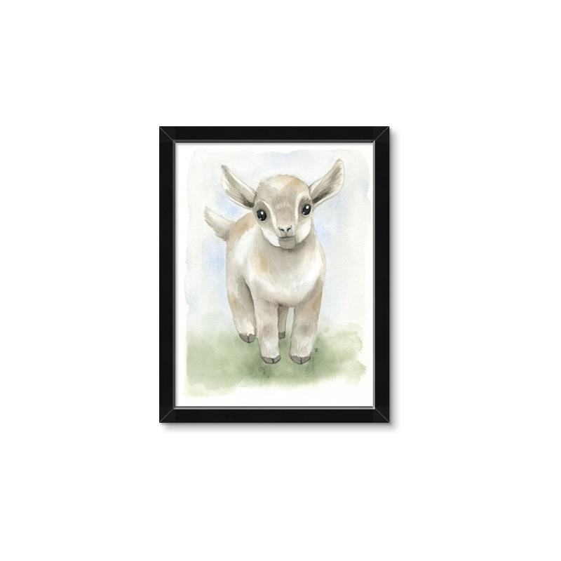 Picture of Farm Lamb _GroupedProduct_Rectangle_Portrait_Mini_ _GroupedProduct_Rectangle_Portrait_Framed_Matted_