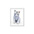Picture of White Tiger Cub _GroupedProduct_Rectangle_Portrait_Mini_ _GroupedProduct_Rectangle_Portrait_Framed_Matted_