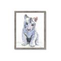 Picture of White Tiger Cub _GroupedProduct_Rectangle_Portrait_Mini_ _GroupedProduct_Rectangle_Portrait_Framed_Matted_
