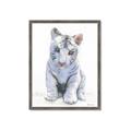 Picture of White Tiger Cub _GroupedProduct_Rectangle_Portrait_Mini_ _GroupedProduct_Rectangle_Portrait_Framed_Matted_
