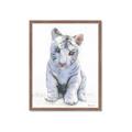 Picture of White Tiger Cub _GroupedProduct_Rectangle_Portrait_Mini_ _GroupedProduct_Rectangle_Portrait_Framed_Matted_