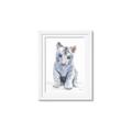 Picture of White Tiger Cub _GroupedProduct_Rectangle_Portrait_Mini_ _GroupedProduct_Rectangle_Portrait_Framed_Matted_