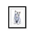 Picture of White Tiger Cub _GroupedProduct_Rectangle_Portrait_Mini_ _GroupedProduct_Rectangle_Portrait_Framed_Matted_