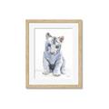 Picture of White Tiger Cub _GroupedProduct_Rectangle_Portrait_Mini_ _GroupedProduct_Rectangle_Portrait_Framed_Matted_