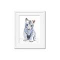 Picture of White Tiger Cub _GroupedProduct_Rectangle_Portrait_Mini_ _GroupedProduct_Rectangle_Portrait_Framed_Matted_