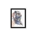 Picture of Mom and Baby Tiger _GroupedProduct_Rectangle_Portrait_Mini_ _GroupedProduct_Rectangle_Portrait_Framed_Matted_