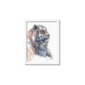 Picture of Mom and Baby Tiger _GroupedProduct_Rectangle_Portrait_Mini_ _GroupedProduct_Rectangle_Portrait_Framed_Matted_