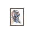 Picture of Mom and Baby Tiger _GroupedProduct_Rectangle_Portrait_Mini_ _GroupedProduct_Rectangle_Portrait_Framed_Matted_