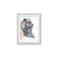 Picture of Mom and Baby Tiger _GroupedProduct_Rectangle_Portrait_Mini_ _GroupedProduct_Rectangle_Portrait_Framed_Matted_
