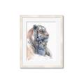 Picture of Mom and Baby Tiger _GroupedProduct_Rectangle_Portrait_Mini_ _GroupedProduct_Rectangle_Portrait_Framed_Matted_