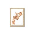 Picture of Mom and baby Giraffe _GroupedProduct_Rectangle_Portrait_Mini_ _GroupedProduct_Rectangle_Portrait_Framed_Matted_
