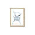 Picture of Halle Hippo _GroupedProduct_Rectangle_Portrait_Mini_ _GroupedProduct_Rectangle_Portrait_Framed_Matted_