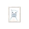 Picture of Halle Hippo _GroupedProduct_Rectangle_Portrait_Mini_ _GroupedProduct_Rectangle_Portrait_Framed_Matted_