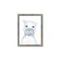 Picture of Halle Hippo _GroupedProduct_Rectangle_Portrait_Mini_ _GroupedProduct_Rectangle_Portrait_Framed_Matted_