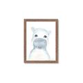 Picture of Halle Hippo _GroupedProduct_Rectangle_Portrait_Mini_ _GroupedProduct_Rectangle_Portrait_Framed_Matted_