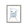 Picture of Halle Hippo _GroupedProduct_Rectangle_Portrait_Mini_ _GroupedProduct_Rectangle_Portrait_Framed_Matted_