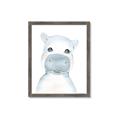 Picture of Halle Hippo _GroupedProduct_Rectangle_Portrait_Mini_ _GroupedProduct_Rectangle_Portrait_Framed_Matted_