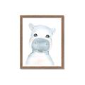 Picture of Halle Hippo _GroupedProduct_Rectangle_Portrait_Mini_ _GroupedProduct_Rectangle_Portrait_Framed_Matted_