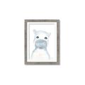 Picture of Halle Hippo _GroupedProduct_Rectangle_Portrait_Mini_ _GroupedProduct_Rectangle_Portrait_Framed_Matted_
