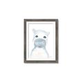 Picture of Halle Hippo _GroupedProduct_Rectangle_Portrait_Mini_ _GroupedProduct_Rectangle_Portrait_Framed_Matted_