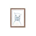 Picture of Halle Hippo _GroupedProduct_Rectangle_Portrait_Mini_ _GroupedProduct_Rectangle_Portrait_Framed_Matted_