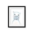 Picture of Halle Hippo _GroupedProduct_Rectangle_Portrait_Mini_ _GroupedProduct_Rectangle_Portrait_Framed_Matted_